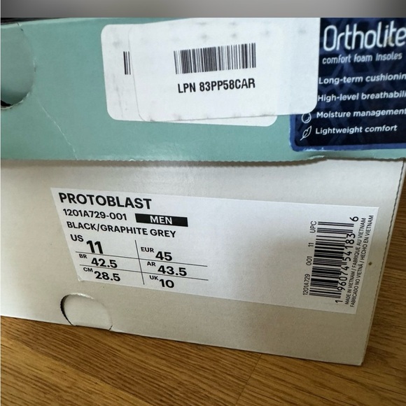(11) ASICS Andersson Bell x Protoblast Black-1201A729-001 main image 10